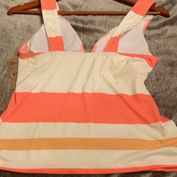 9. Daniel Cremieux Striped Tankini Top and Matching Bottom - Picture 4 of 16